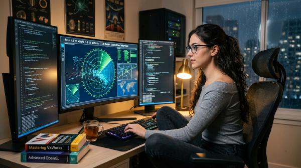 Building a 3D Radar Simulation Interface on VxWorks with Mesa 4.0