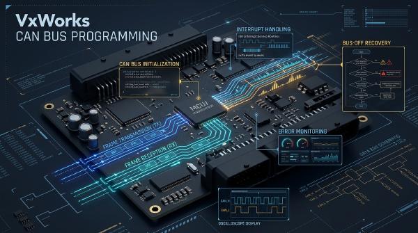 CAN Programming in VxWorks: Driver Setup, Messaging, and Recovery