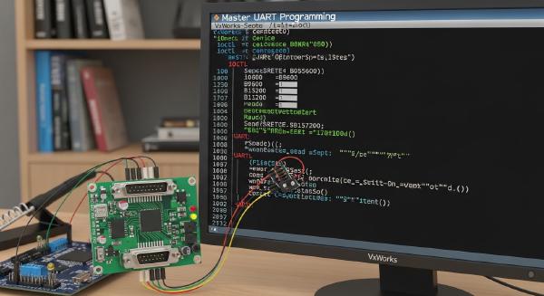 VxWorks UART Programming: Serial Port Configuration and I/O