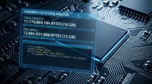 VxWorks: Check File System Capacity and Free Space