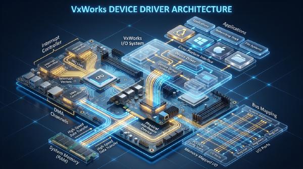 Writing VxWorks Device Drivers: Architecture, DMA, ISR, and Porting