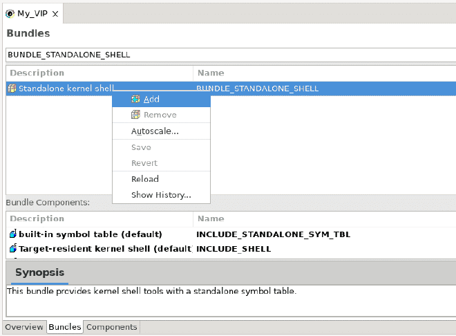 Kernel Configuration Add