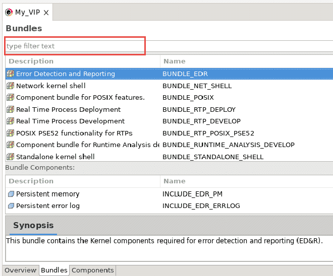 Kernel Configuration Filter